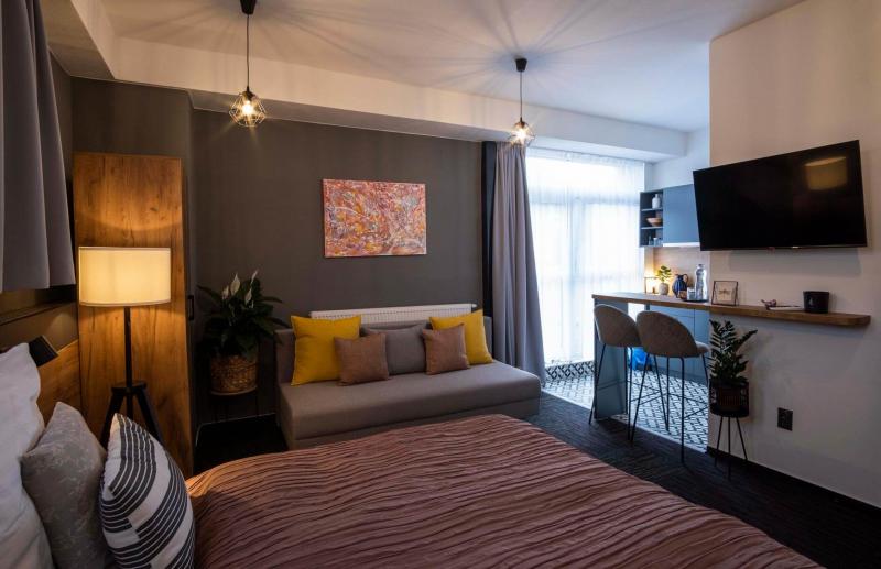 Apartmán s kuchynkou a terasou